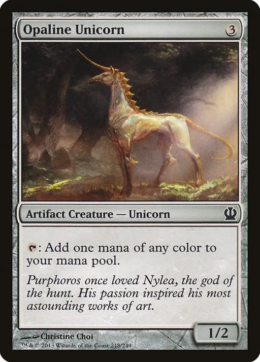 Opaline Unicorn [Theros] - MTG Single
