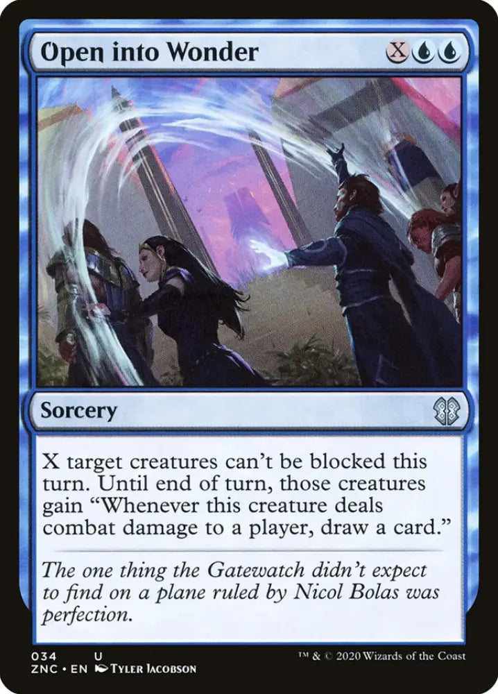 Open into Wonder [Zendikar Rising Commander] - MTG Single