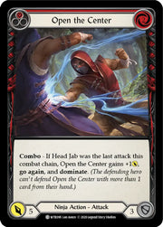Open the Center (Red) [Welcome to Rathe Unlimited] Unlimited Rainbow Foil - Flesh And Blood Single