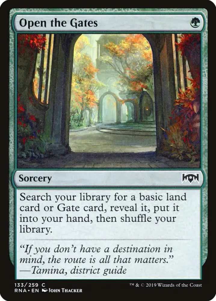Open the Gates [Ravnica Allegiance] - MTG Single