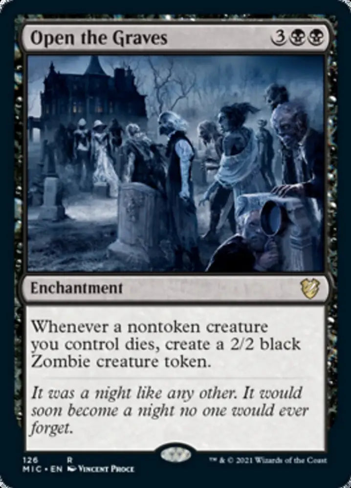 Open the Graves [Innistrad: Midnight Hunt Commander] - MTG Single