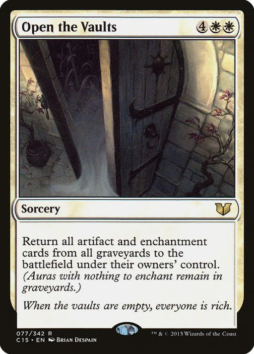 Open the Vaults [Commander 2015] - MTG Single