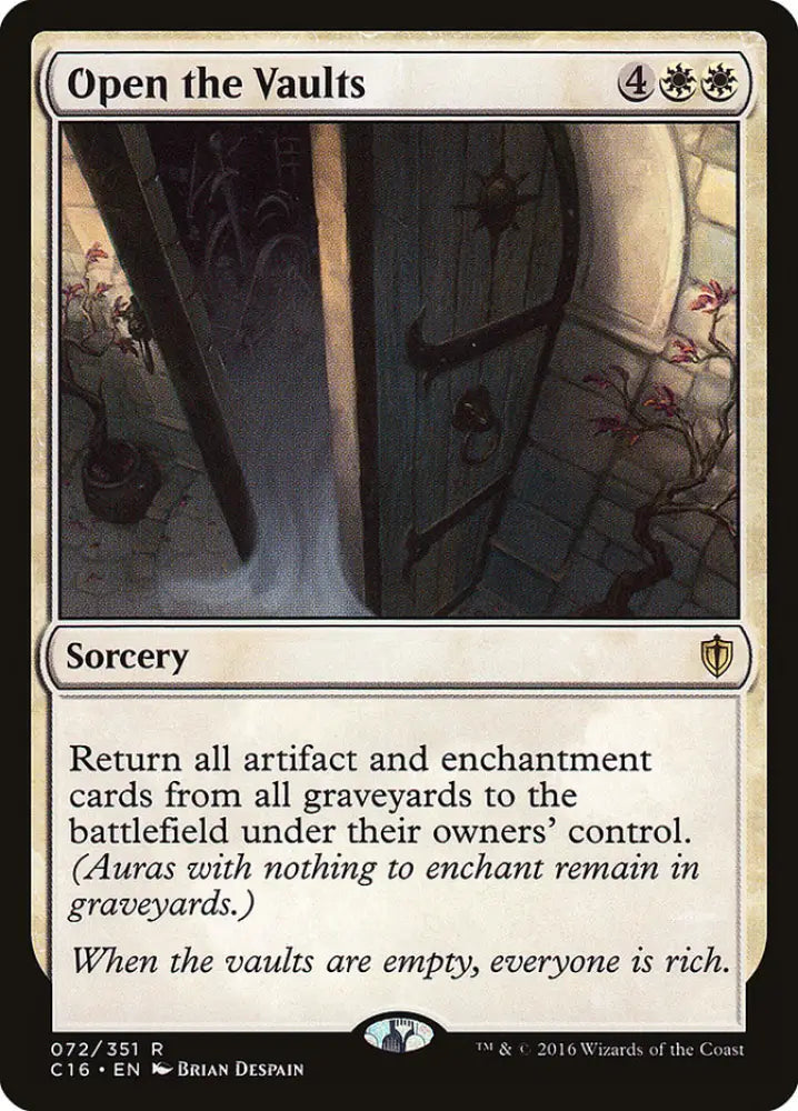 Open the Vaults [Commander 2016] - MTG Single