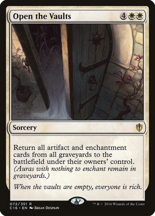 Open the Vaults [Commander 2016] - MTG Single