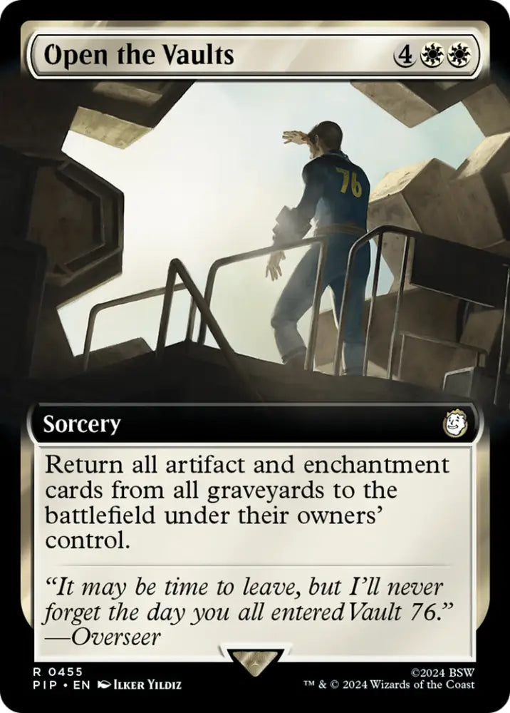 Open the Vaults (Extended Art) [Fallout] - MTG Single