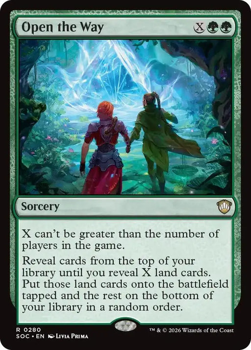 Open the Way (280) [Secrets of Strixhaven Commander]