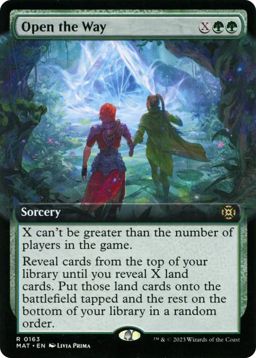 Open the Way (Extended Art) [March of the Machine: The Aftermath] - MTG Single