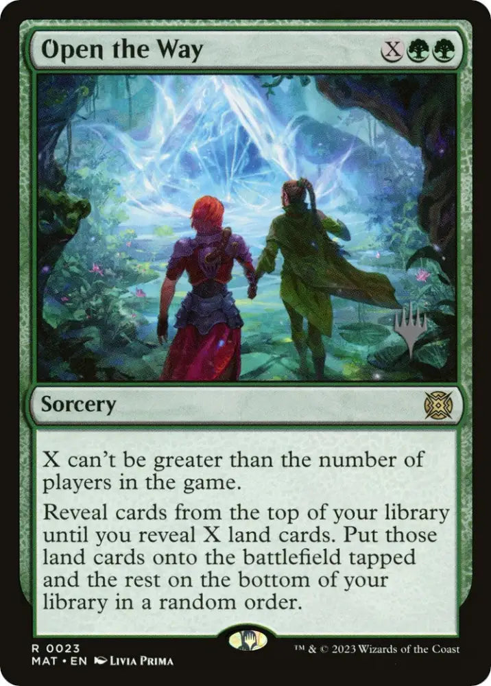 Open the Way (Promo Pack) [March of the Machine Promos] - MTG Single