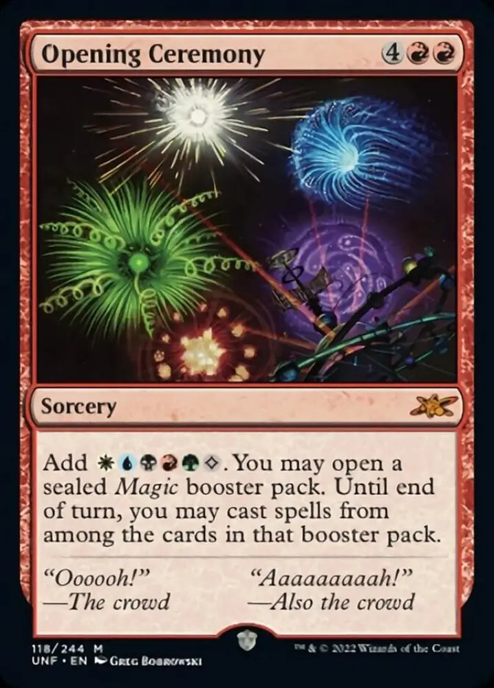 Opening Ceremony [Unfinity] - MTG Single