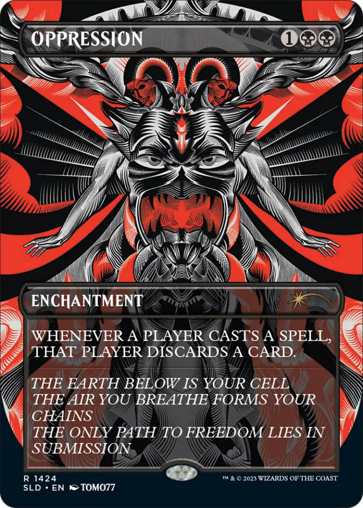 Oppression [Secret Lair Drop Series] - MTG Single