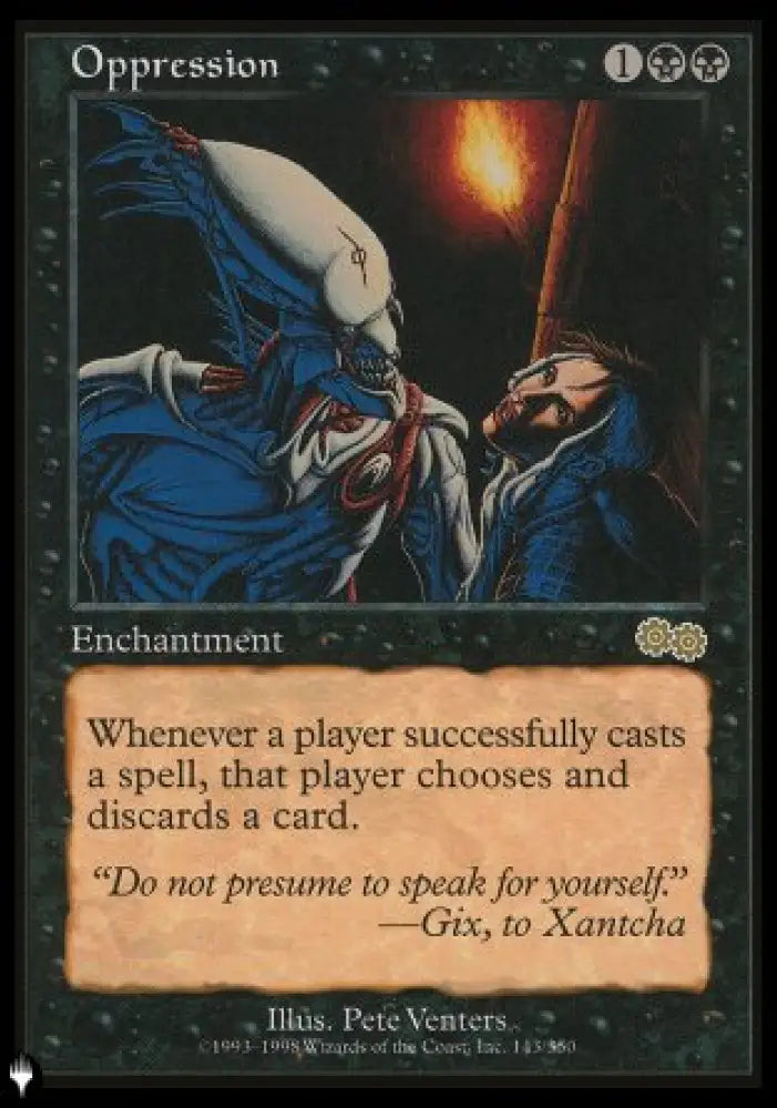 Oppression [The List] - MTG Single