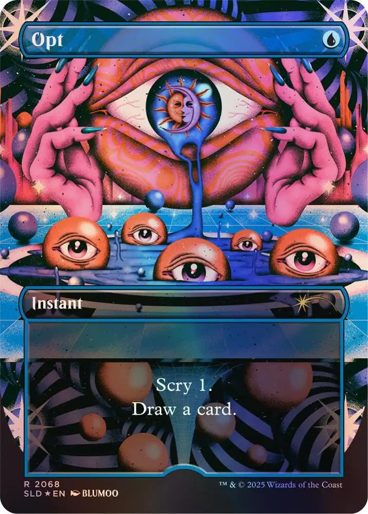 Opt (2068) (Rainbow Foil) [Secret Lair Drop]