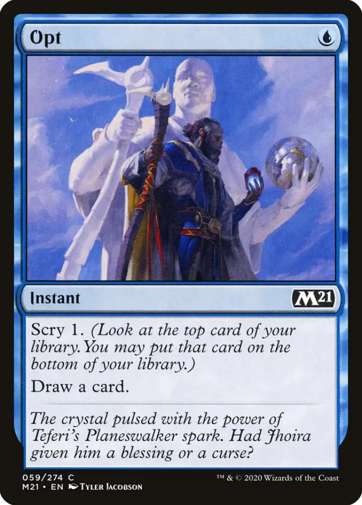Opt [Core Set 2021] - MTG Single