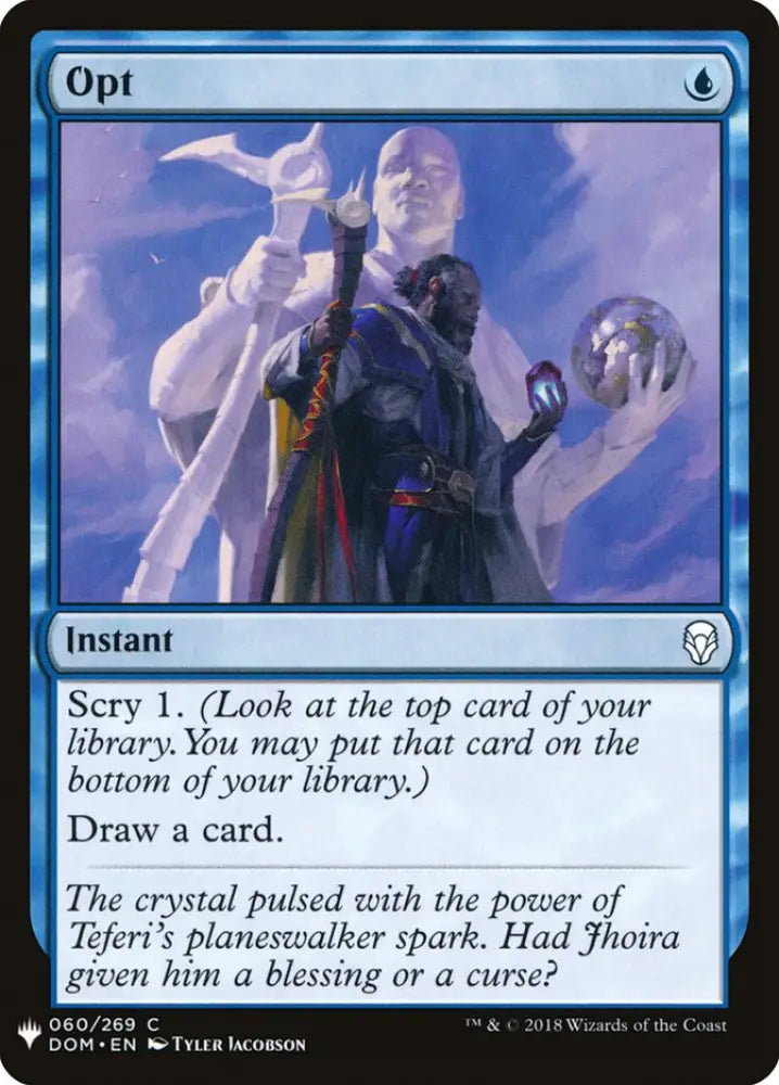 Opt [Mystery Booster] - MTG Single
