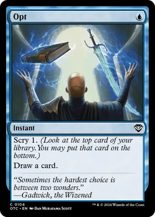 Opt [Outlaws of Thunder Junction Commander] - MTG Single