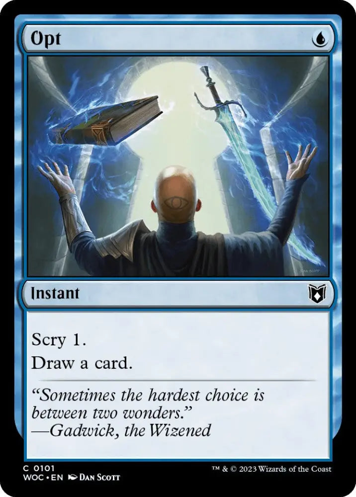 Opt [Wilds of Eldraine Commander] - MTG Single