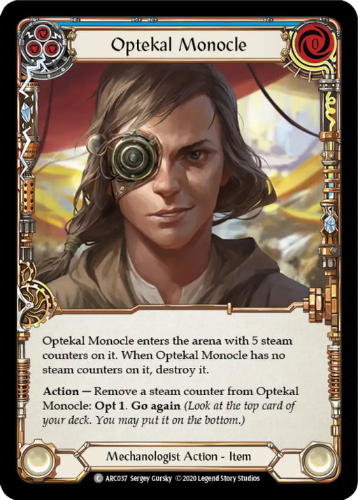 Optekal Monocle [Arcane Rising Unlimited] Unlimited Normal - Flesh And Blood Single