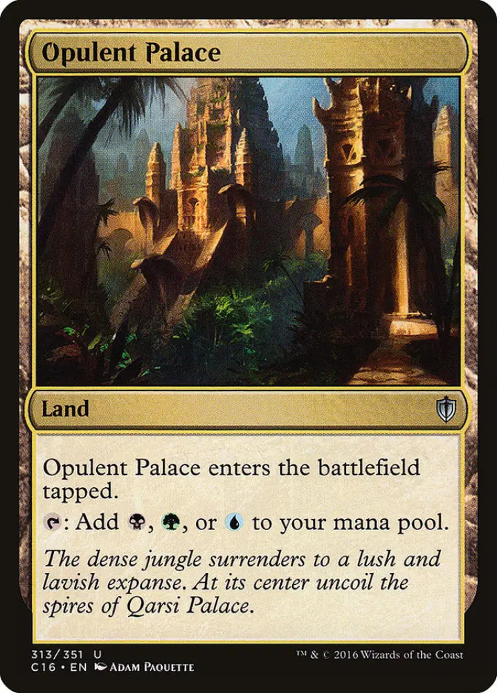 Opulent Palace [Commander 2016] - MTG Single