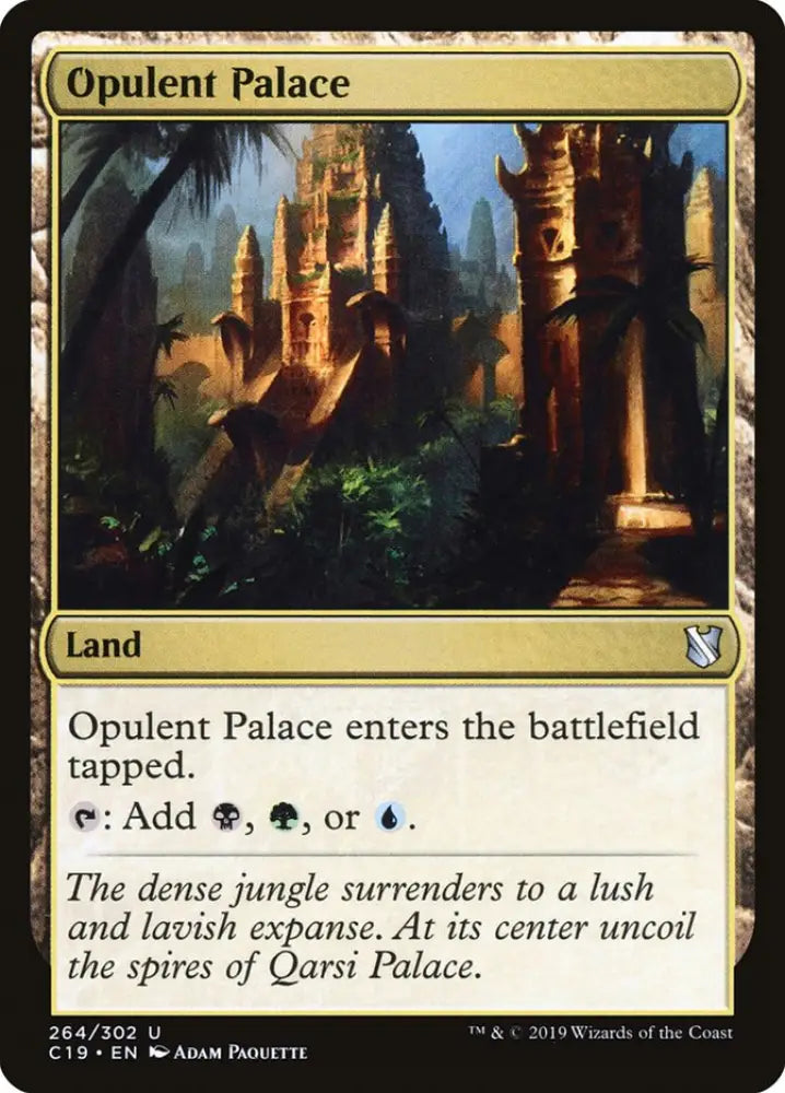 Opulent Palace [Commander 2019] - MTG Single