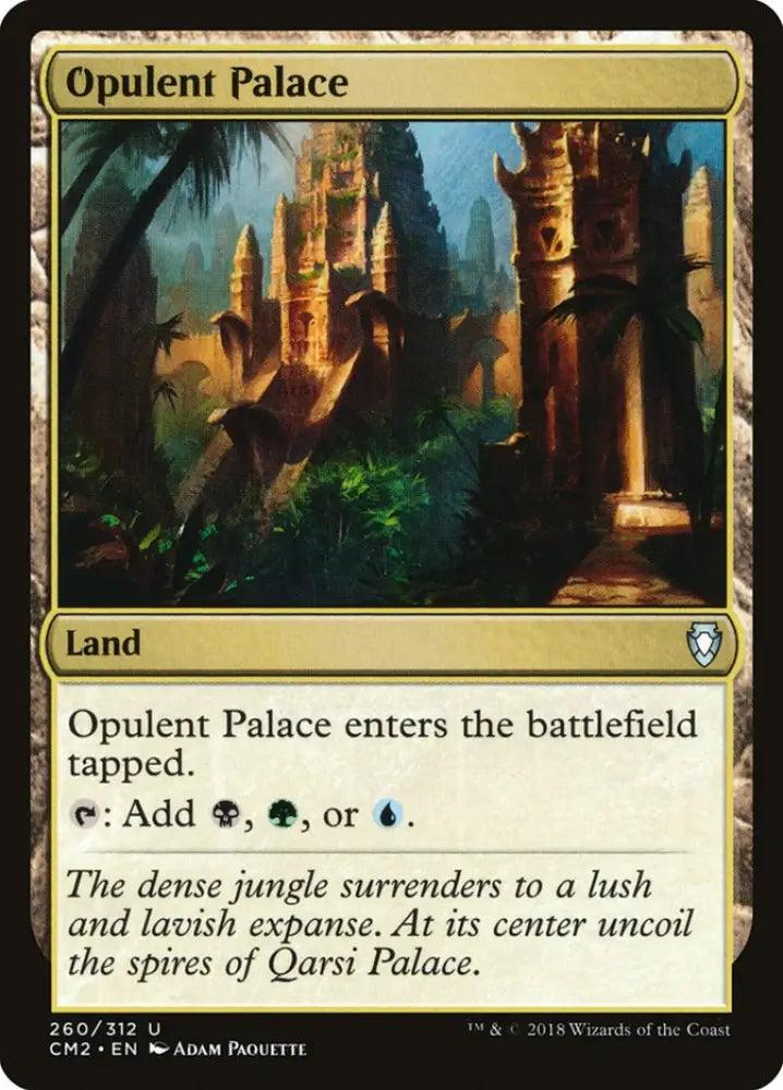 Opulent Palace [Commander Anthology Volume II] - MTG Single