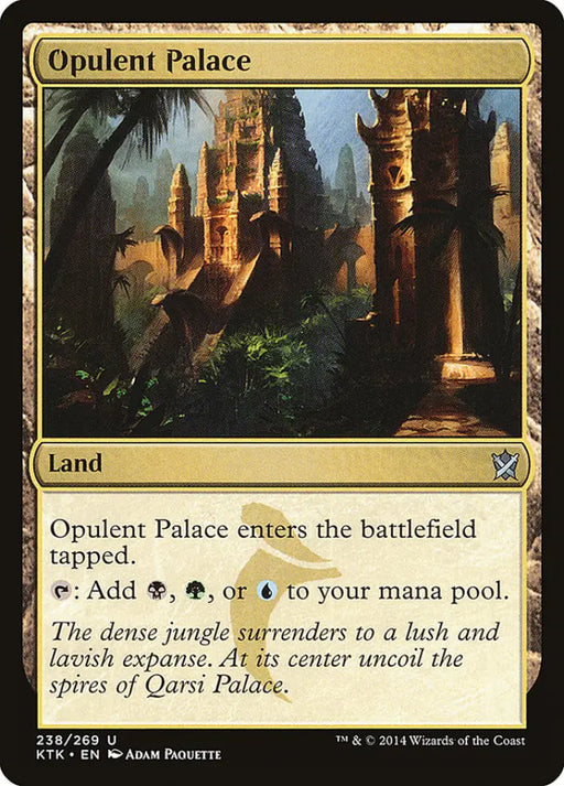 Opulent Palace [Khans of Tarkir] - MTG Single