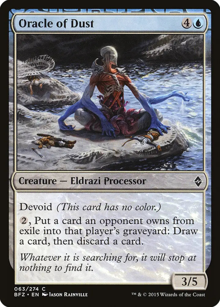 Oracle of Dust [Battle for Zendikar] - MTG Single