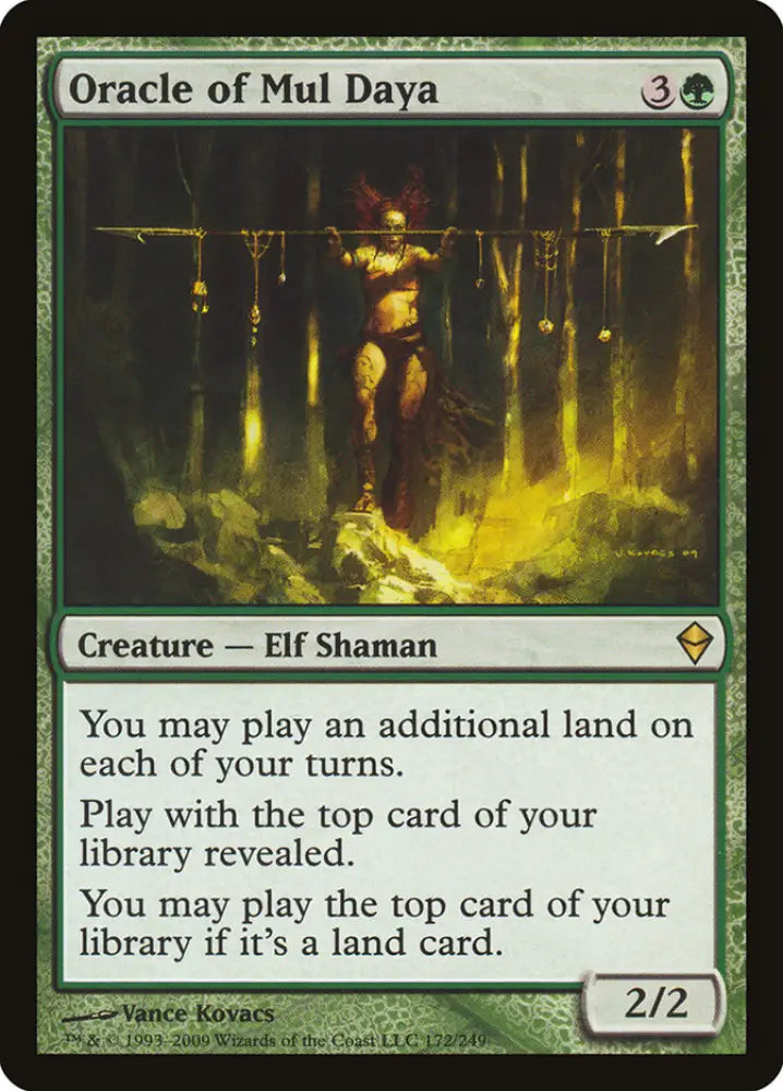 Oracle of Mul Daya [Zendikar] - MTG Single