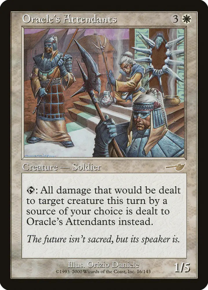 Oracle’s Attendants [Nemesis] - MTG Single