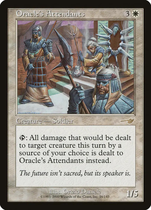 Oracle’s Attendants [Nemesis] - MTG Single