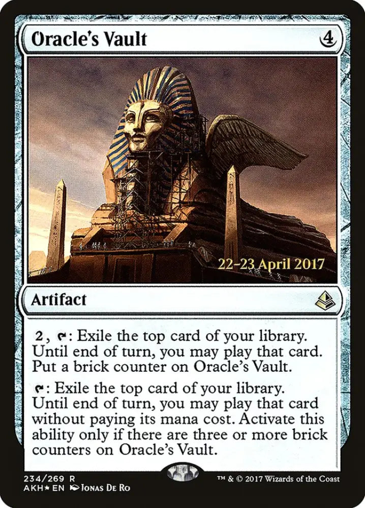 Oracle’s Vault [Amonkhet Prerelease Promos] - MTG Single
