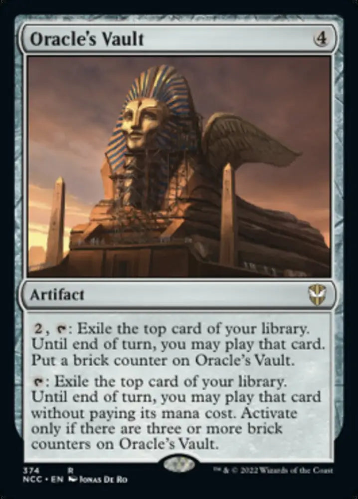 Oracle’s Vault [Streets of New Capenna Commander] - MTG Single