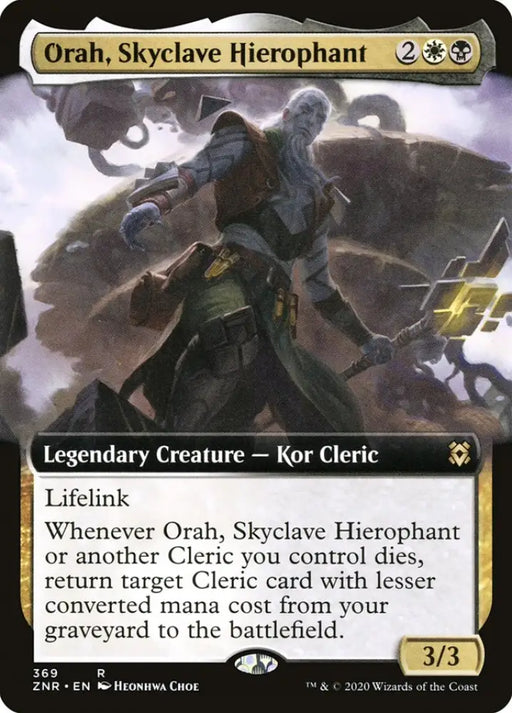 Orah Skyclave Hierophant (Extended Art) [Zendikar Rising] - MTG Single