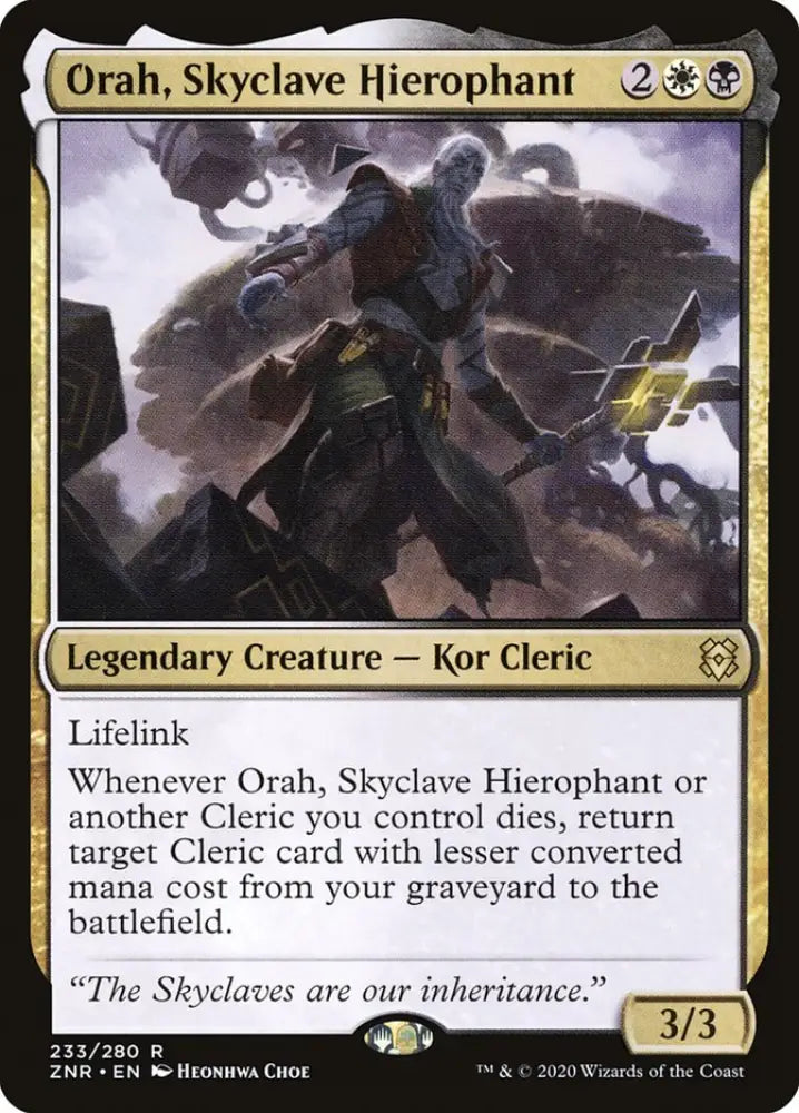 Orah Skyclave Hierophant [Zendikar Rising] - MTG Single