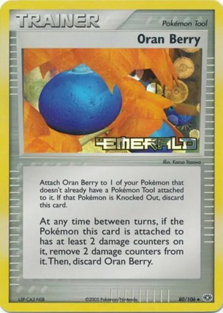 Oran Berry (80/106) (Stamped) [EX: Emerald] - Pokemon Single