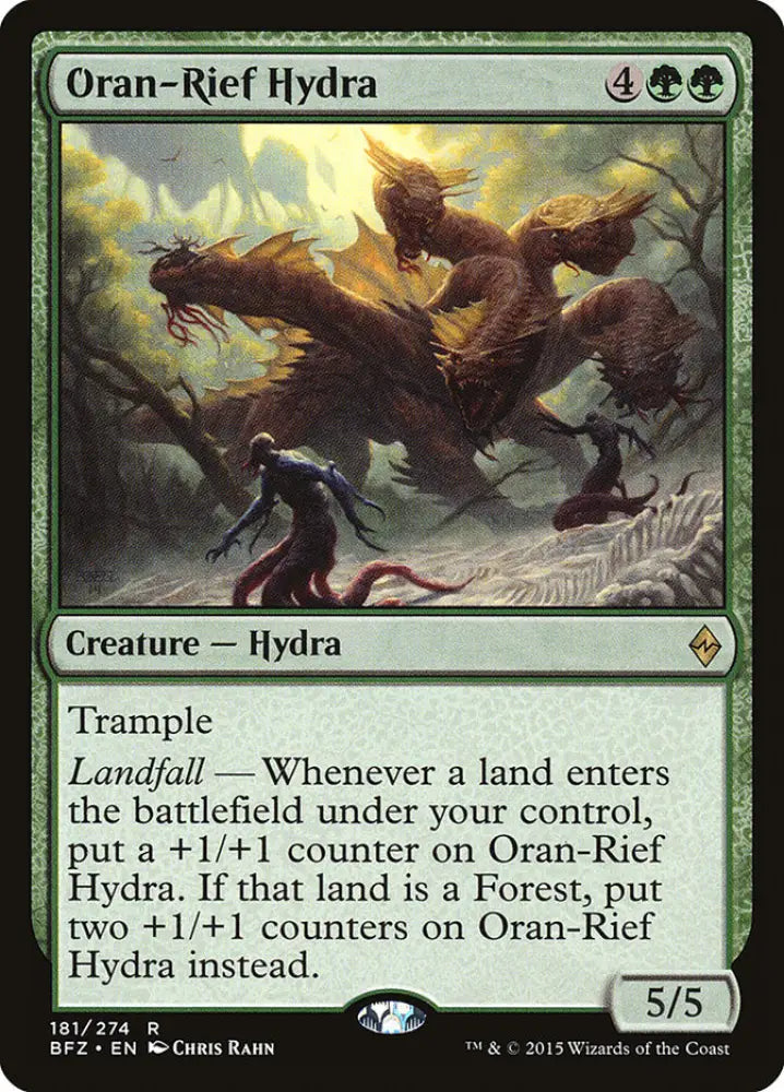 Oran-Rief Hydra [Battle for Zendikar] - MTG Single