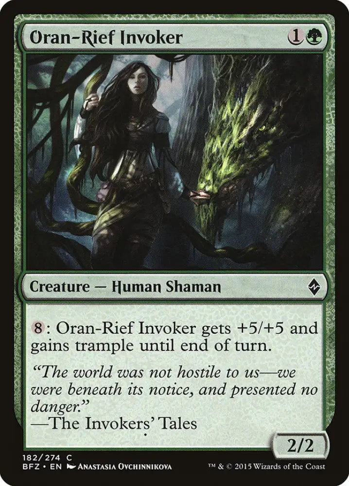 Oran-Rief Invoker [Battle for Zendikar] - MTG Single