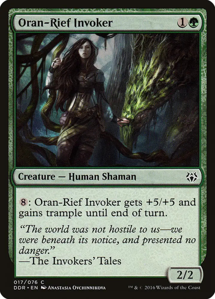 Oran-Rief Invoker [Duel Decks: Nissa vs. Ob Nixilis] - MTG Single
