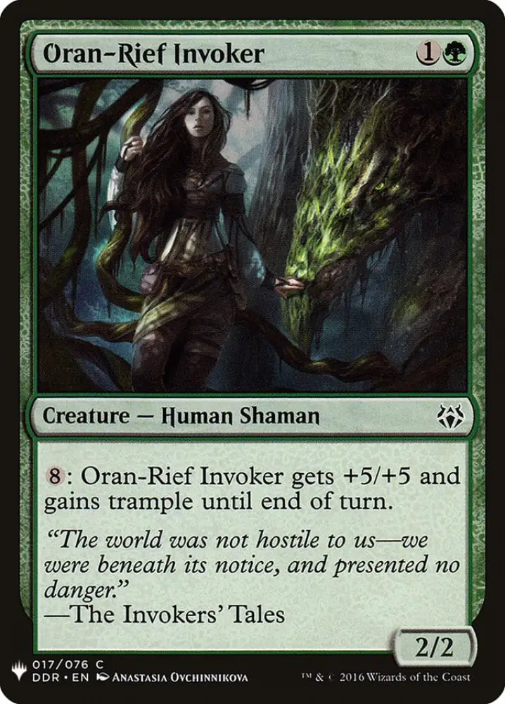 Oran-Rief Invoker [Mystery Booster] - MTG Single