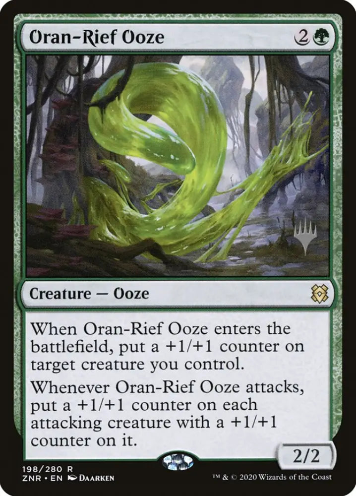 Oran-Rief Ooze (Promo Pack) [Zendikar Rising Promos] - MTG Single