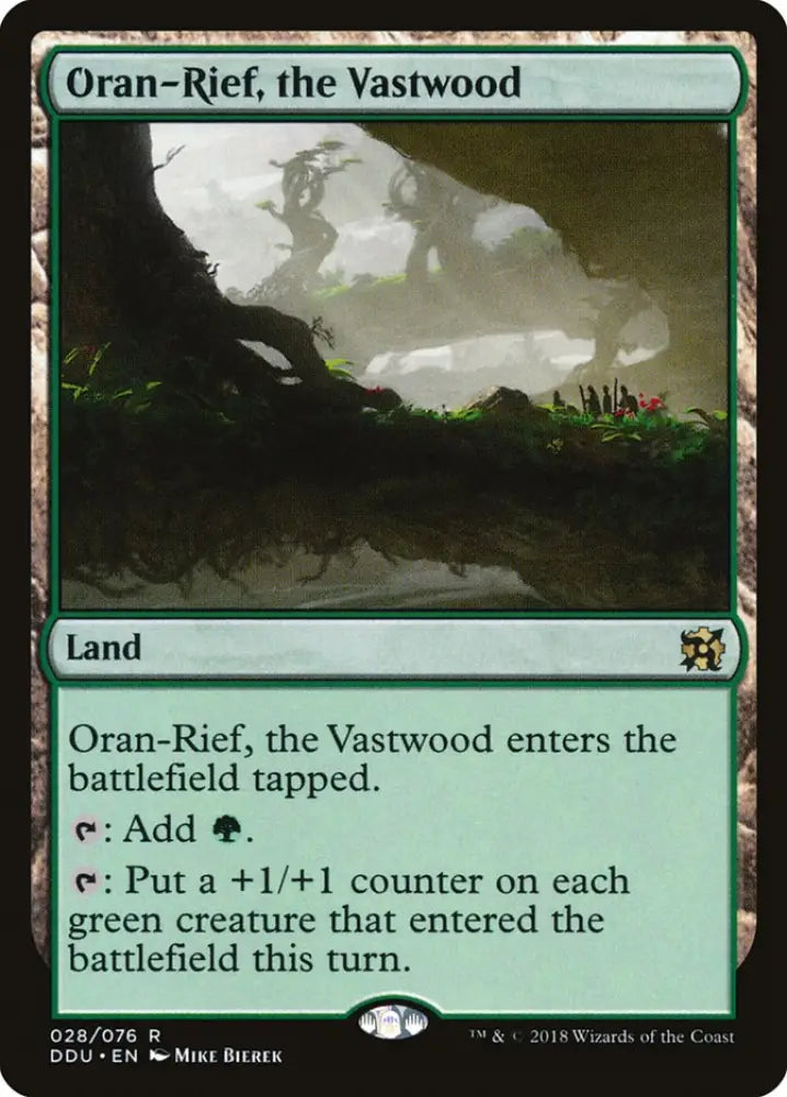 Oran-Rief the Vastwood [Duel Decks: Elves vs. Inventors] - MTG Single