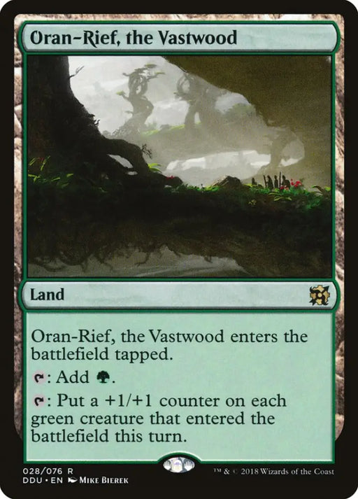Oran-Rief the Vastwood [Duel Decks: Elves vs. Inventors] - MTG Single
