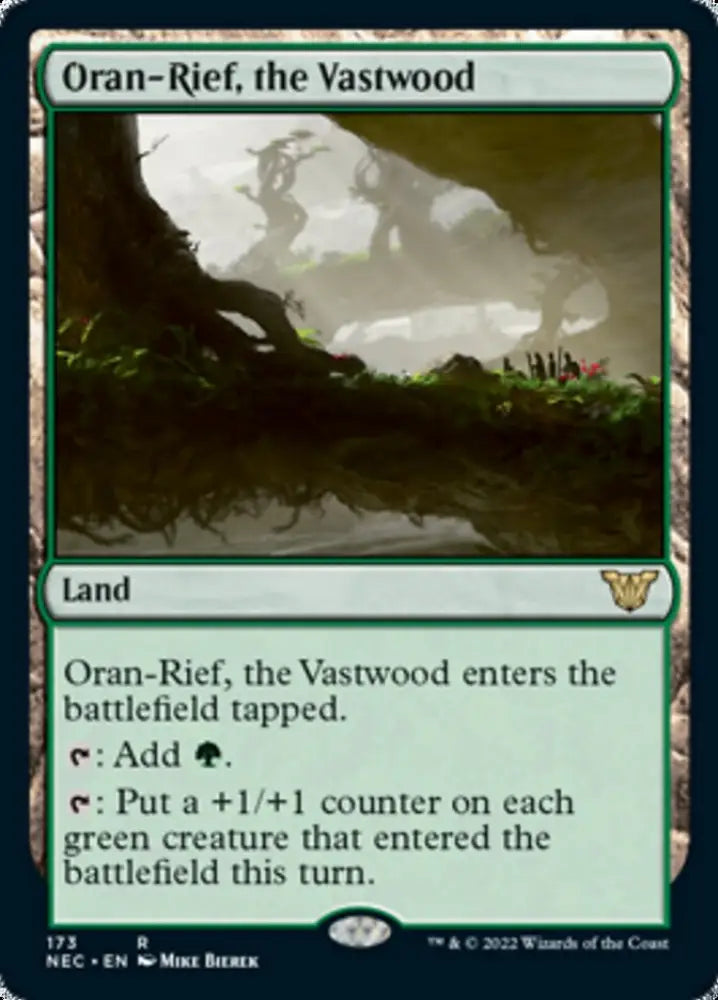 Oran-Rief the Vastwood [Kamigawa: Neon Dynasty Commander] - MTG Single