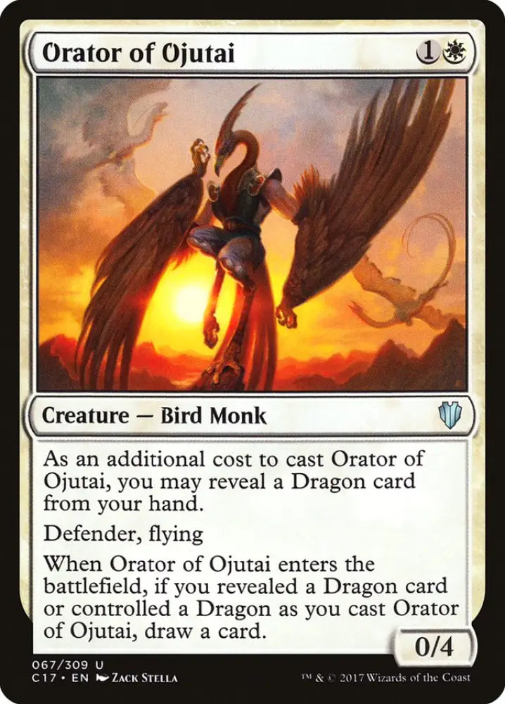Orator of Ojutai [Commander 2017] - MTG Single