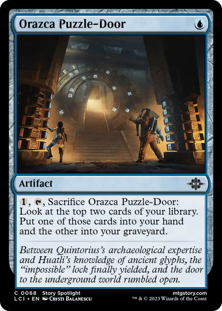 Orazca Puzzle-Door [The Lost Caverns of Ixalan] - MTG Single