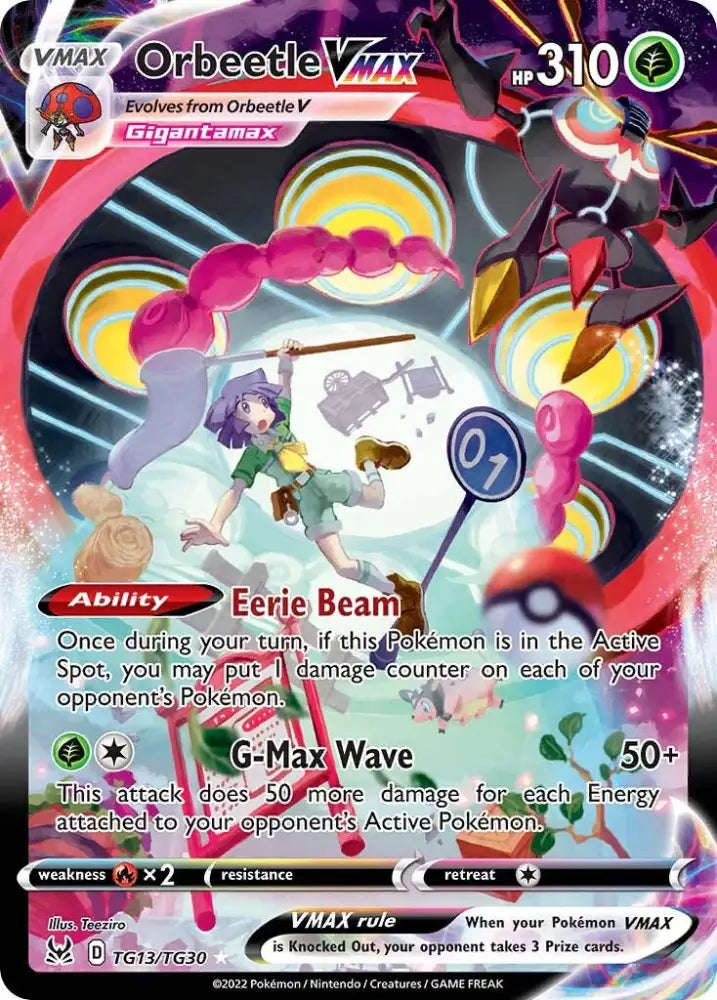 Orbeetle VMAX (TG13/TG30) [Sword & Shield: Lost Origin] - Pokemon Single
