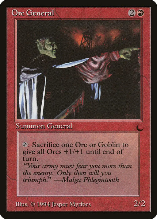 Orc General [The Dark] - MTG Single