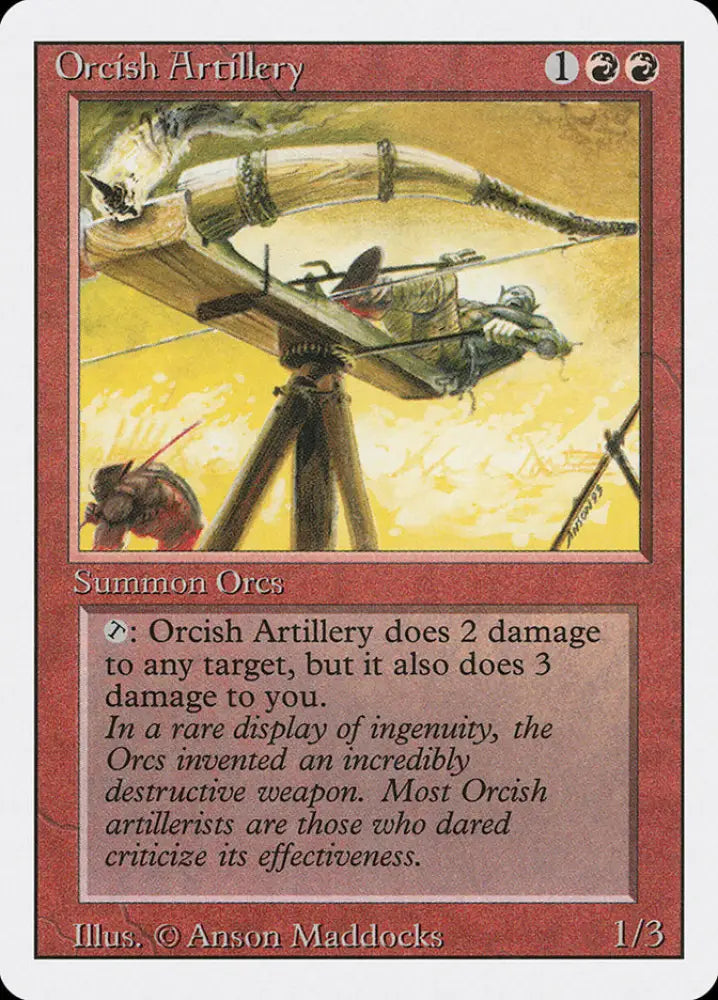 Orcish Artillery [Revised Edition] - MTG Single