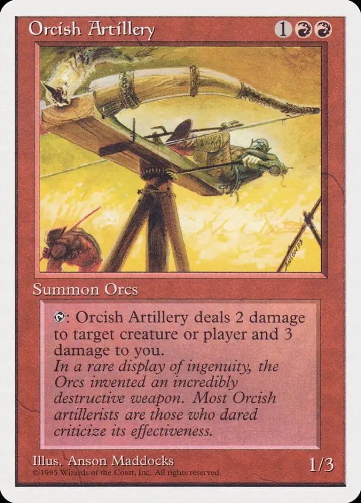 Orcish Artillery [Rivals Quick Start Set] - MTG Single