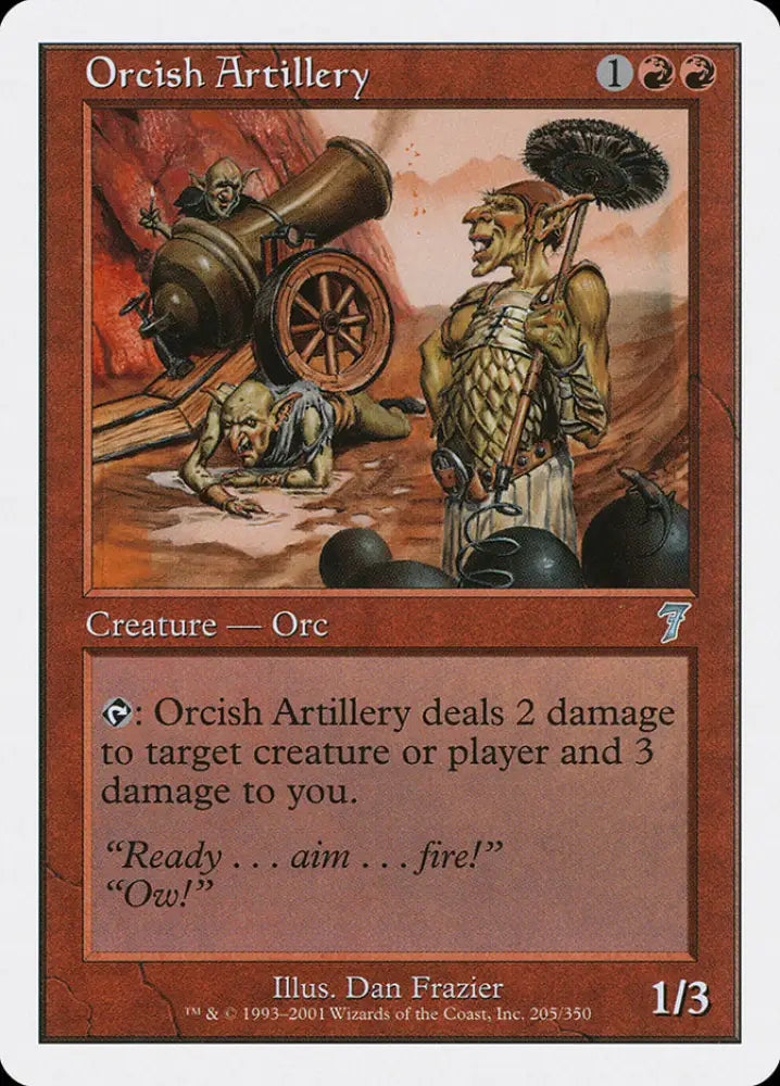 Orcish Artillery [Seventh Edition] - MTG Single