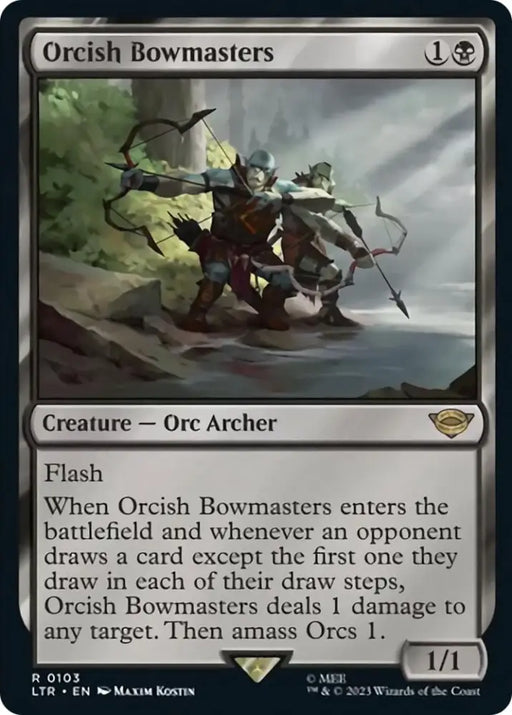 Orcish Bowmasters [The Lord of the Rings: Tales of Middle-Earth] - MTG Single